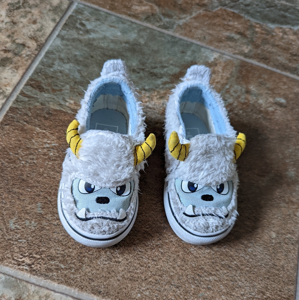 Vans Fuzzy Yeti Toddler Shoes